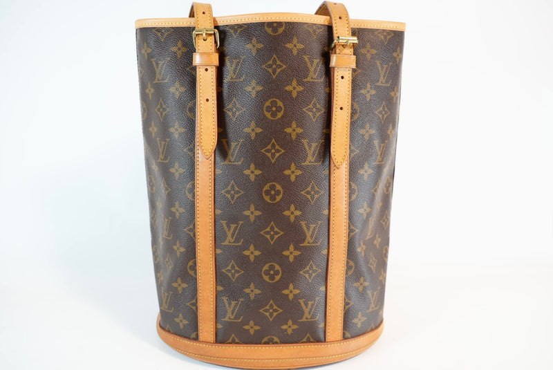 Louis Vuitton Mono Bucket GM W/ Pouch Used