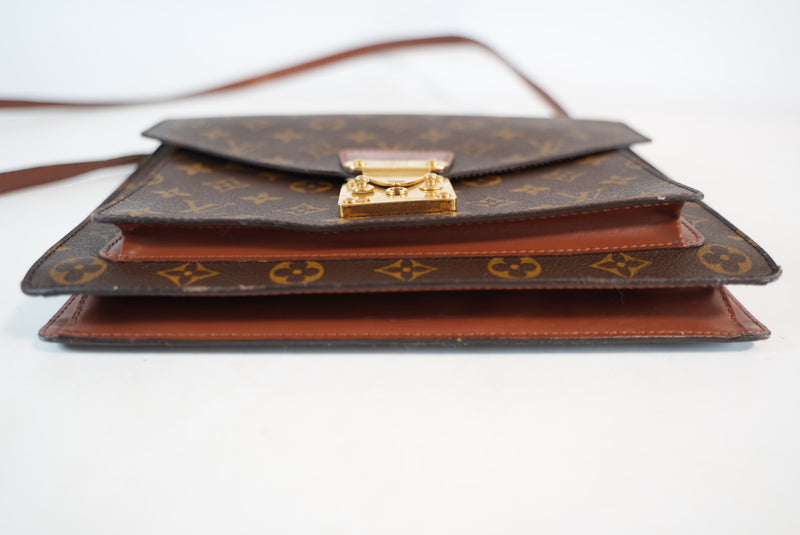 Louis Vuitton Monogram Monceau 28 2 Way Bag Used