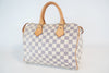 Louis Vuitton Damier Azur Speedy 25 Used