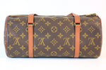 Louis Vuitton Monogram Papillon 30 w/ Mini Papillon Handbag Used