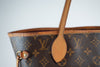 Louis Vuitton Monogram Neverfull MM Pivoine Interior Used