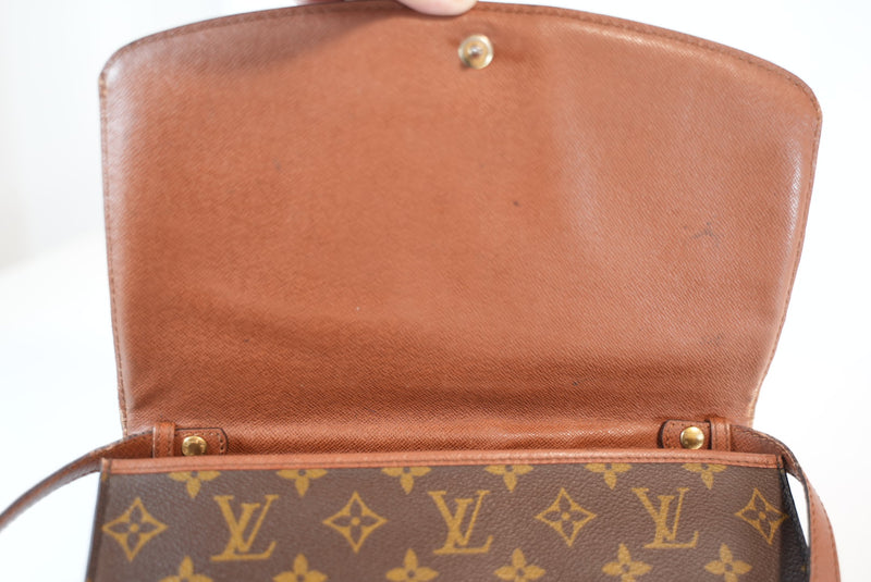 Louis Vuitton Monogram Pochette Bordeaux Sling Bag Used