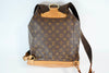 Louis Vuitton Monogram Montsouris GM Backpack Used