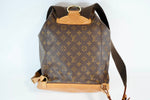 Louis Vuitton Monogram Montsouris GM Backpack Used