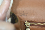 Louis Vuitton Monogram Pochette Dam GM Clutch Bag Used