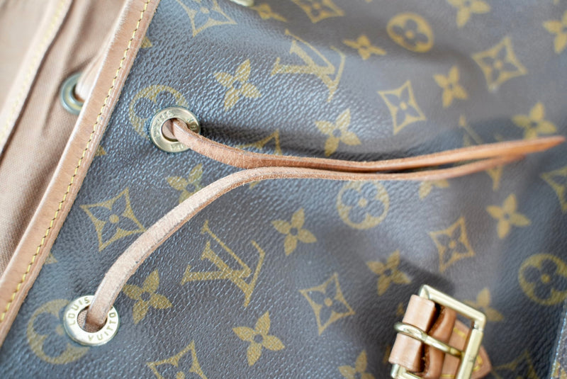 Louis Vuitton Monogram Montsouris GM Backpack Used