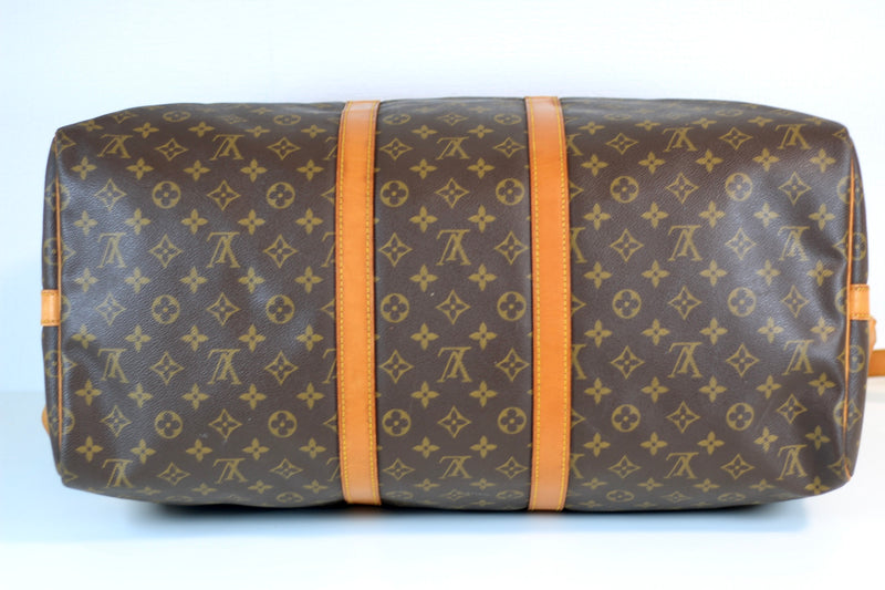 Louis Vuitton Monogram Keepall Bandouliere 55 Used