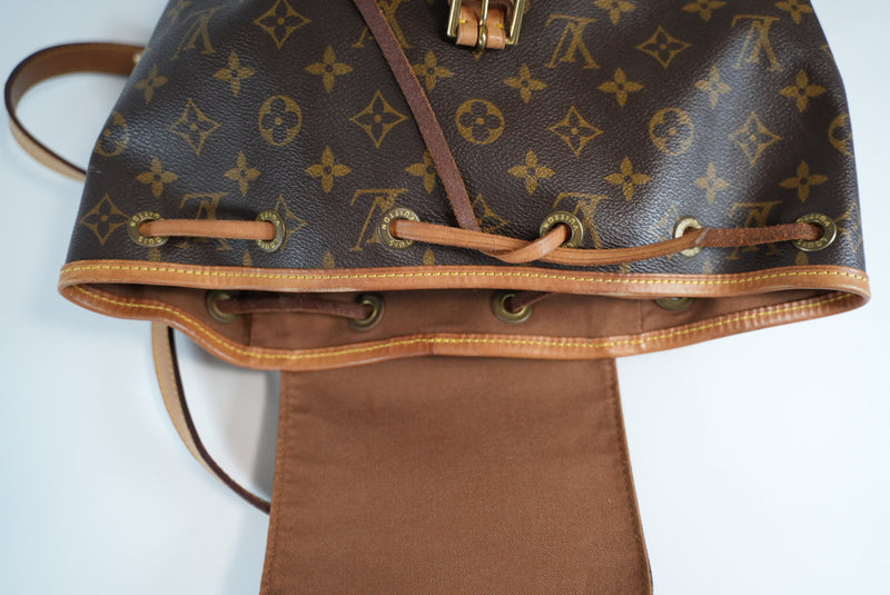 Louis Vuitton Monogram Montsouris MM Backpack Used