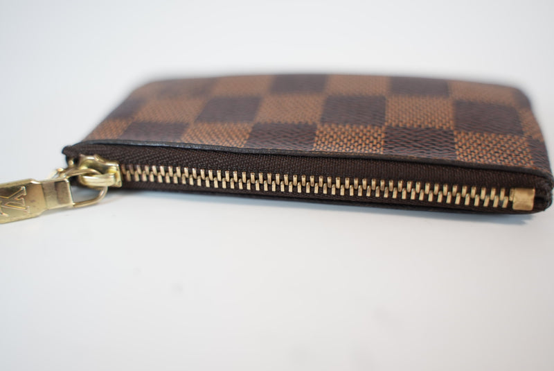 Louis Vuitton Damier Ebene Pochette Cle Used
