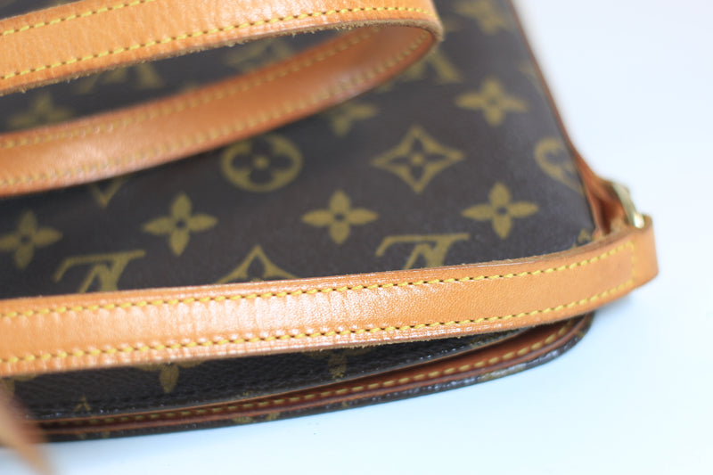 Louis Vuitton Monogram Drouot Crossbody Bag Used