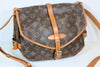 Louis Vuitton Monogram Saumur 30 Crossbody Bag Used