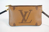 Louis Vuitton Giant Monogram Reverse Double Zip Pochette Used