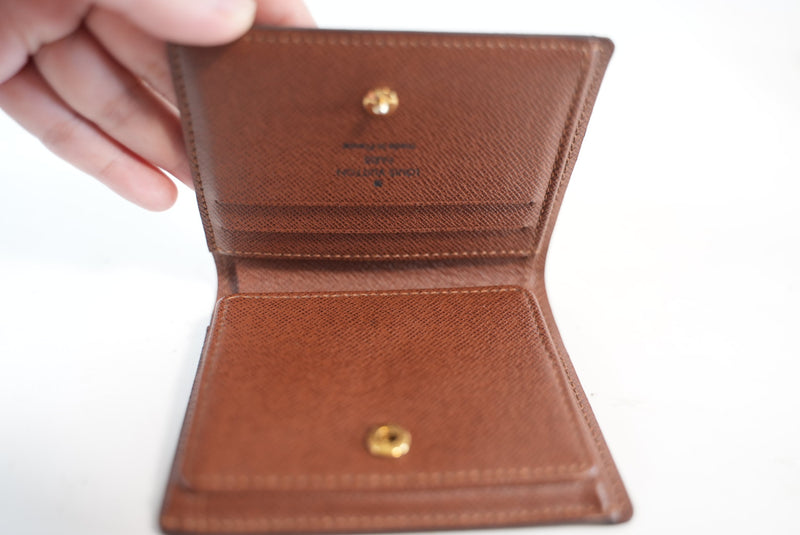 Louis Vuitton Monogram Portefeuille Magellan Bi-fold Wallet Used
