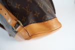 Louis Vuitton Monogram Montsouris GM Backpack Used