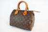 Louis Vuitton Monogram Speedy 25 Malletier Used
