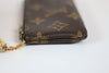 Louis Vuitton Monogram Pochette Cle Key/Card Holder Used