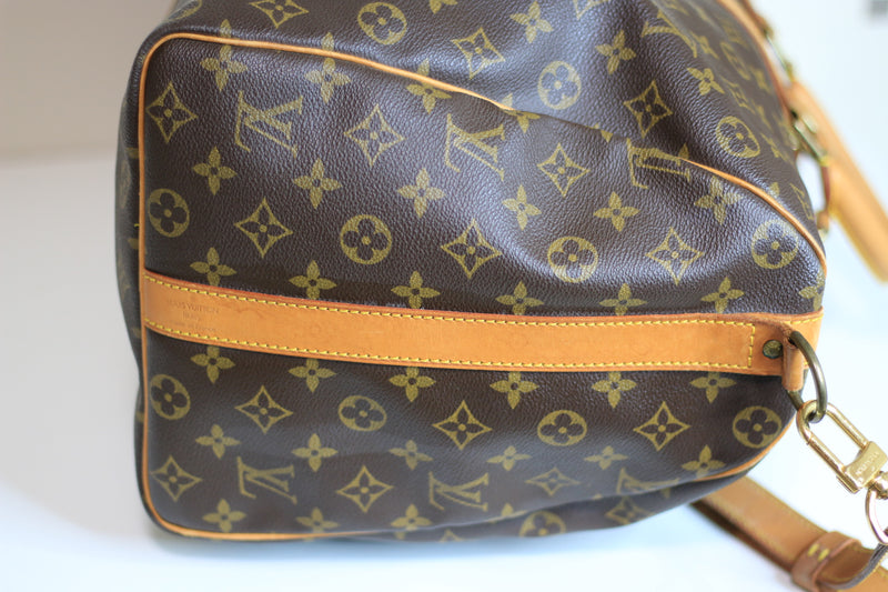 Louis Vuitton Monogram Keepall Bandouliere 50 Used