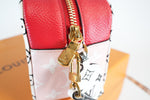 Louis Vuitton Monogram Giant Beach Pouch Rouge Used