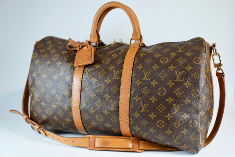 Louis Vuitton Monogram Keepall Bandouliere 50 Used