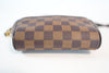 Louis Vuitton Damier Ebene Pochette Ipanema 2way Bag Used