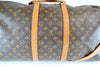 Louis Vuitton Monogram Keepall Bandouliere 55 Used