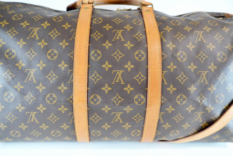 Louis Vuitton Monogram Keepall Bandouliere 55 Used