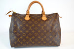 Louis Vuitton Monogram Speedy 35 Handbag Used