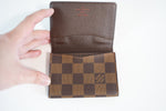 Louis Vuitton Damier Ebene Envelope De Visite Card Case Used