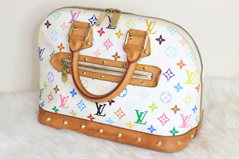 Monogram Multicolor White Alma PM