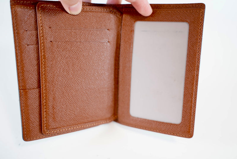 Louis Vuitton Monogram Trifold Men's Short Wallet Used