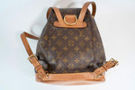 Louis Vuitton Monogram Montsouris MM Backpack Used