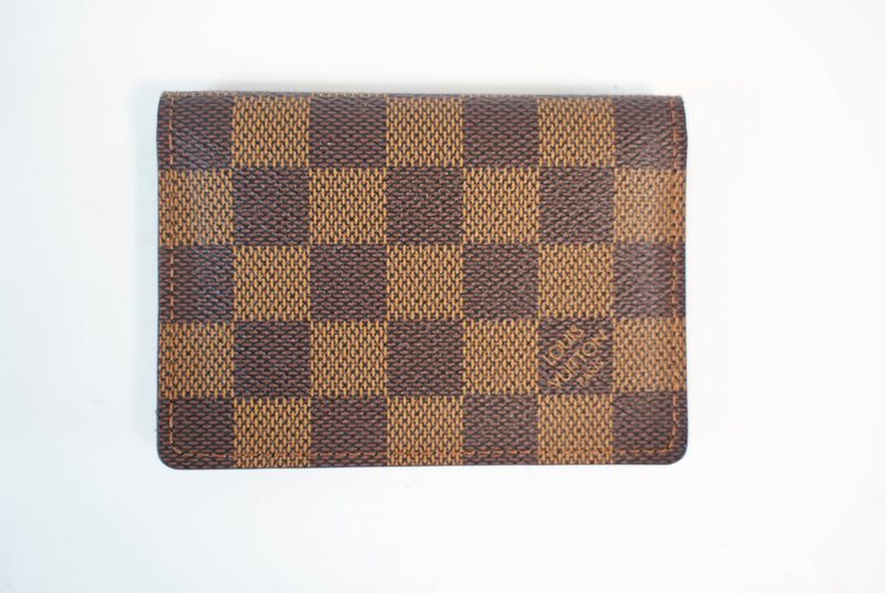 Louis Vuitton Damier Ebene Pass/Card Case Used