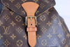 Louis Vuitton Monogram Montsouris GM Backpack Used