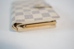Louis Vuitton Damier Azur Portefeuille Viennois Wallet Used
