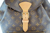 Louis Vuitton Monogram Montsouris GM Backpack Used