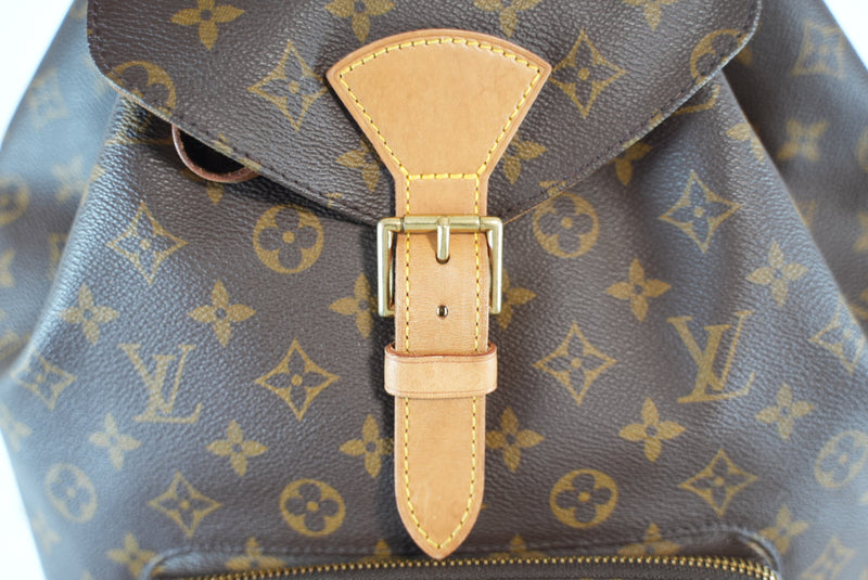 Louis Vuitton Monogram Montsouris GM Backpack Used