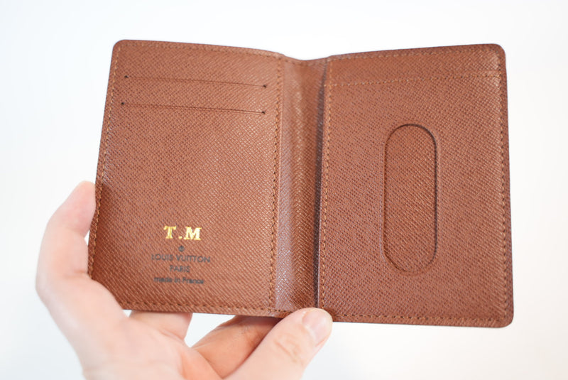 Louis Vuitton Monogram Pocket Organizer Used