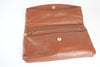 Celine Triomphe Calfskin Leather Clutch Bag Used