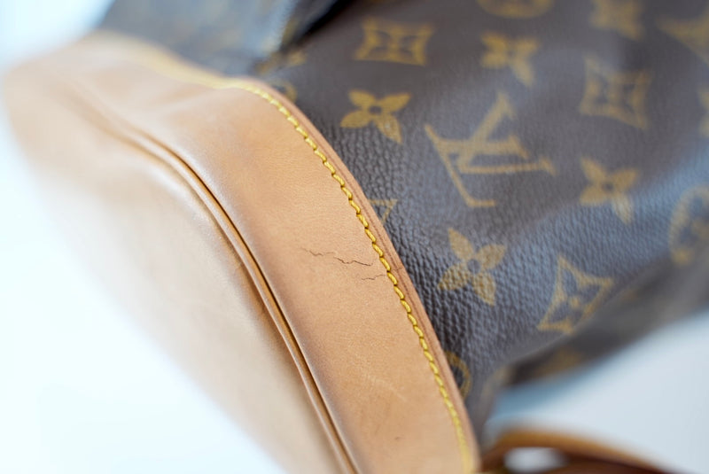 Louis Vuitton Monogram Montsouris GM Backpack Used