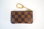 Louis Vuitton Damier Ebene Pochette Cle Used