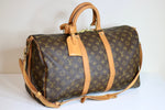 Louis Vuitton Monogram Keepall Bandouliere 45 Used