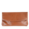 Celine Triomphe Calfskin Leather Clutch Bag Used