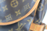 Louis Vuitton Monogram Saumur 30 Crossbody Bag Used