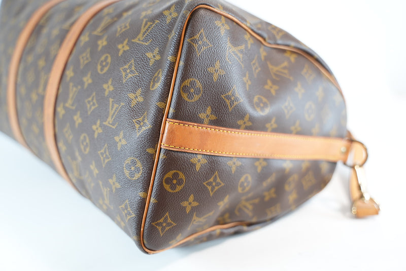 Louis Vuitton Monogram Keepall Bandouliere 50 Used