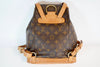 Louis Vuitton Monogram Montsouris MM Backpack Used