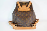 Louis Vuitton Monogram Montsouris MM Backpack Used