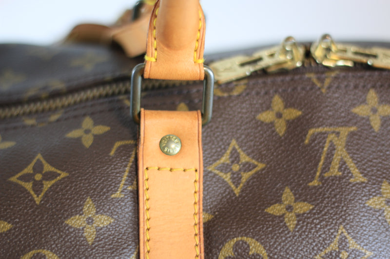 Louis Vuitton Monogram Keepall Bandouliere 55 Used