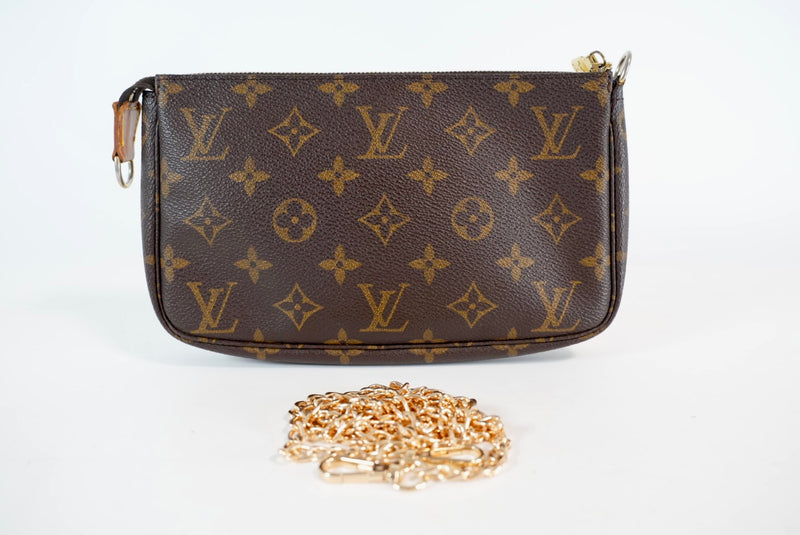 Louis Vuitton Monogram Pochette Accessories Used