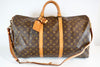 Louis Vuitton Monogram Keepall Bandouliere 55 Used