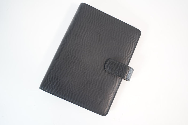 Louis Vuitton Epi Noir Agenda MM Used